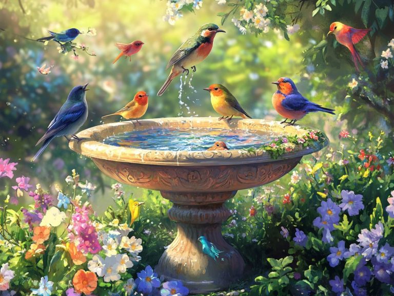 5 Bird Bath Tips for Attracting More Birds