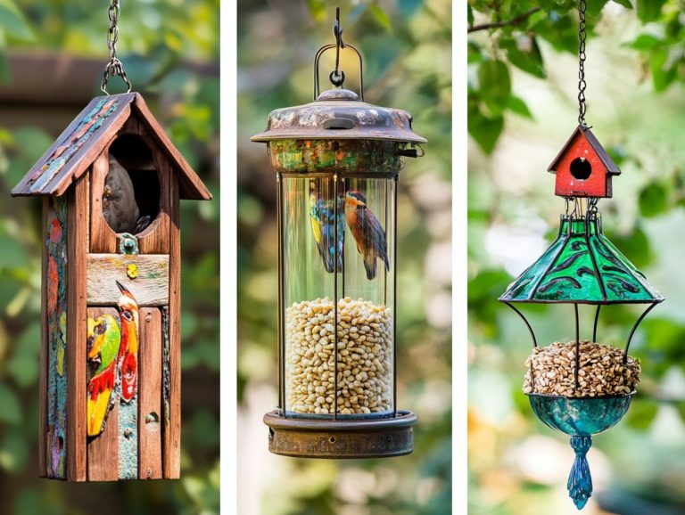 5 Bird Feeder Designs That Stand Out