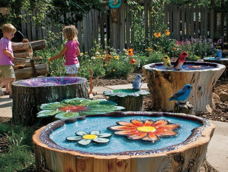 5 Creative Bird Bath Ideas for Kids