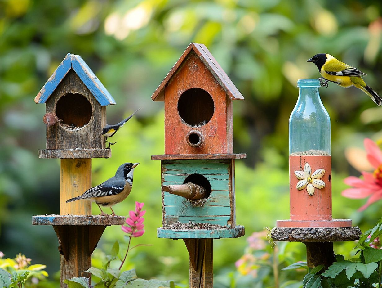 4. Platform Bird Feeder