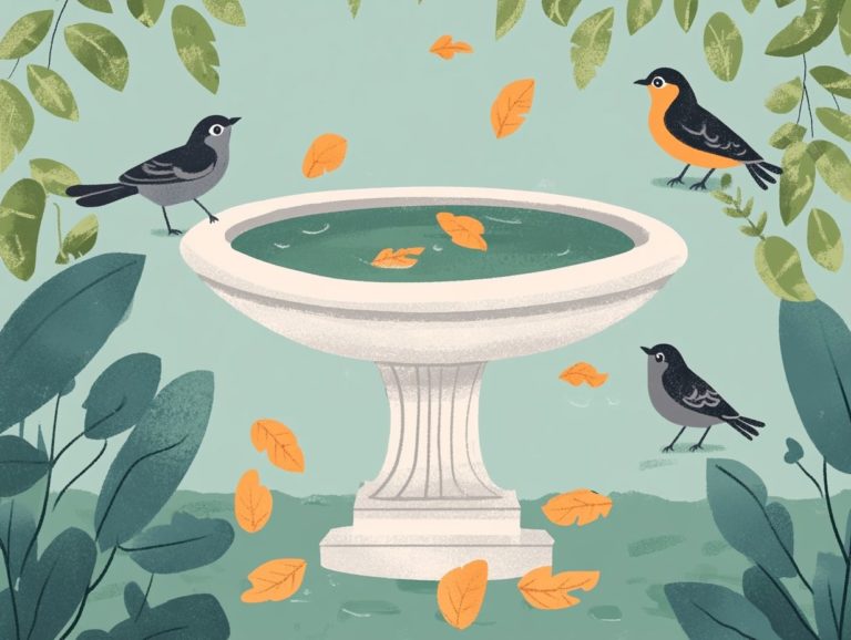 5 Most Common Bird Bath Mistakes