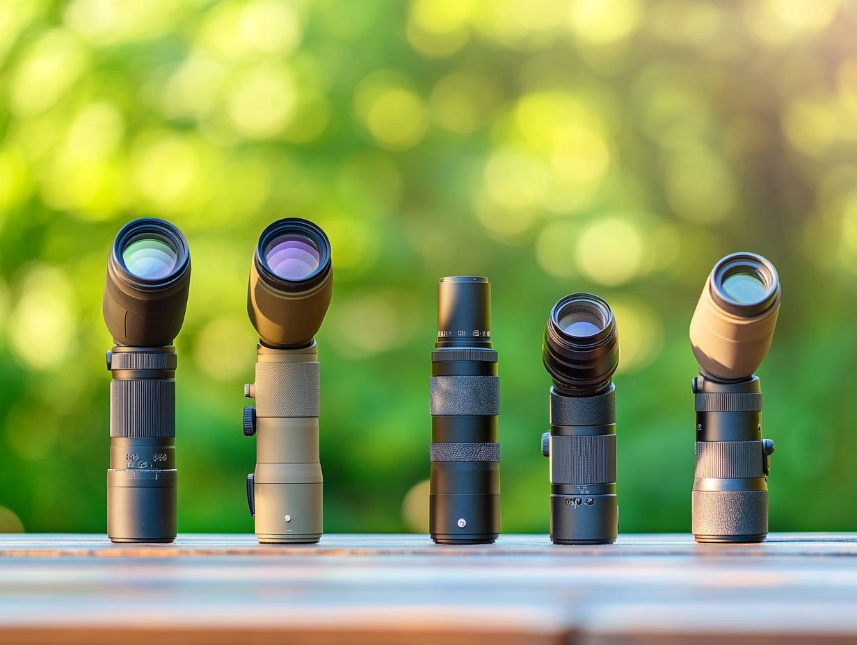 Image showing Frequently Asked Questions about popular spotting scopes among birdwatchers