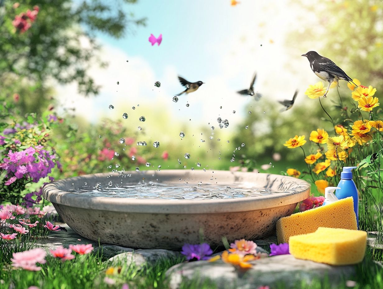 Bird Bath Location