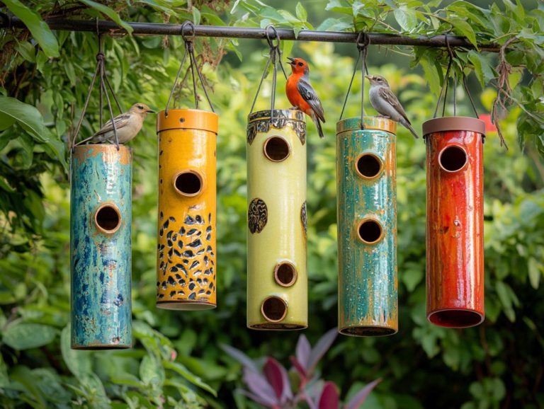 5 Stylish Bird Feeders for Your Home