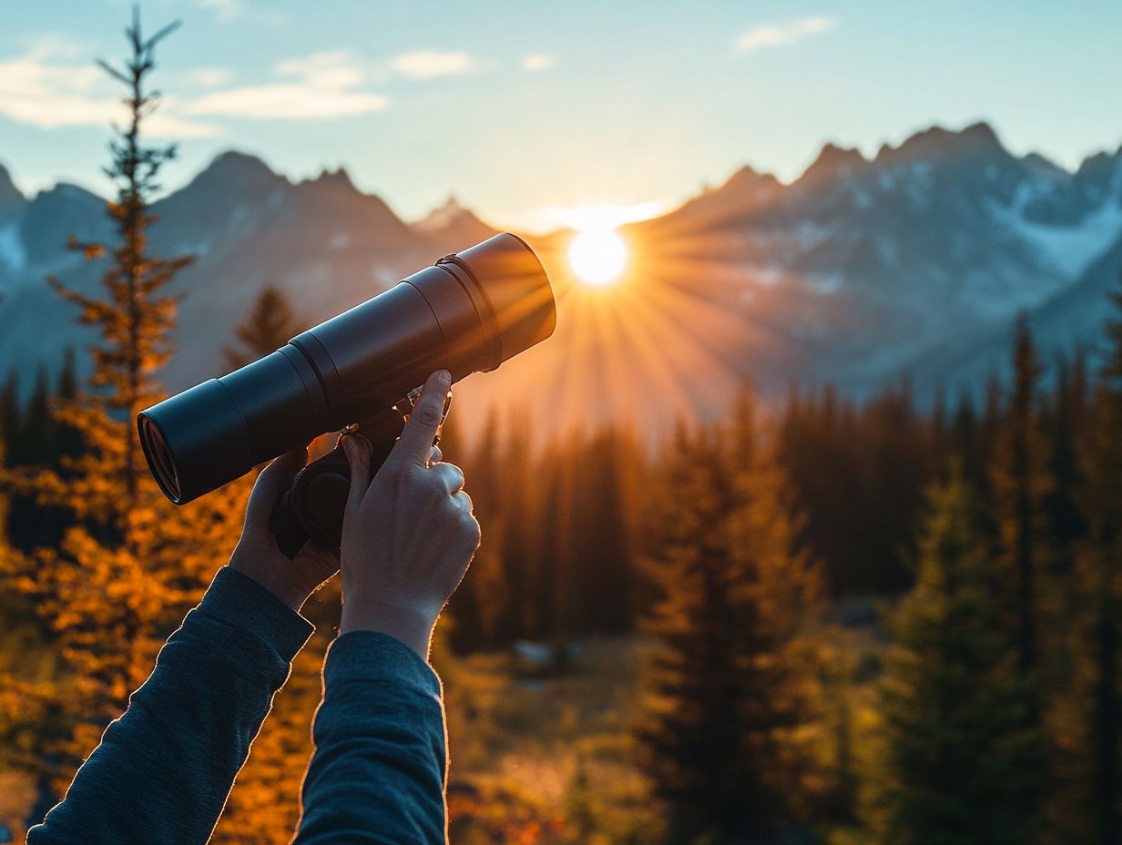 A tripod is essential for spotting scope use