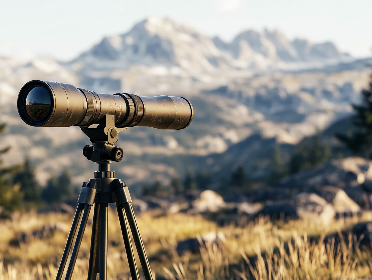 A collection of frequently asked questions about spotting scopes, highlighting their uses and features.