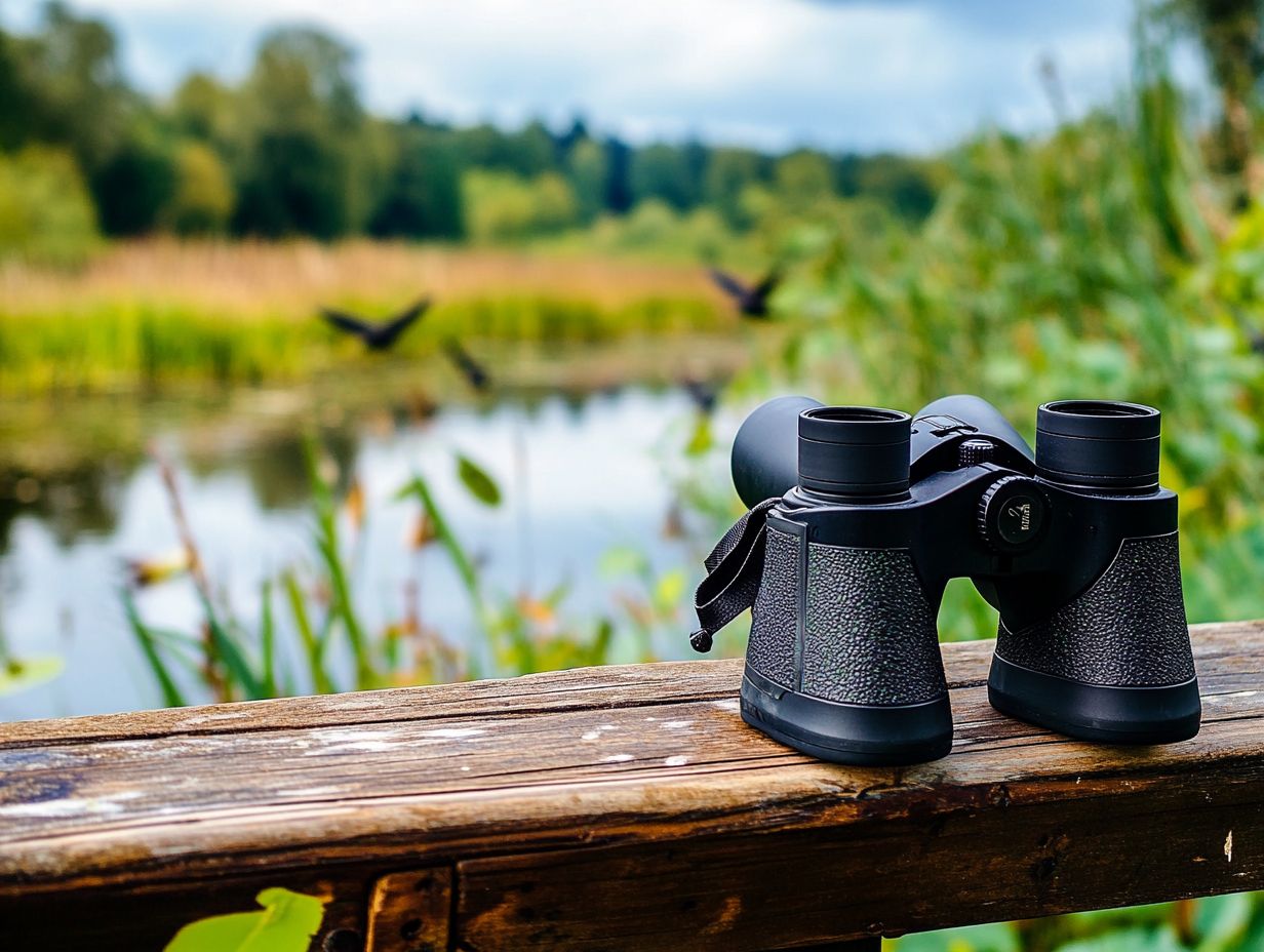 Breathtaking view of birds at Henderson Bird Viewing Preserve