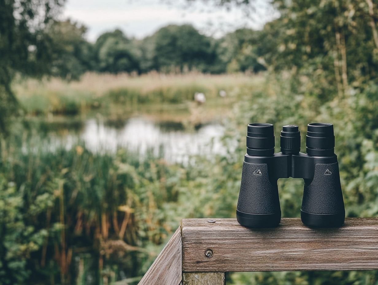 Best binoculars for bird watching in wetlands - Nikon Monarch 5, Leica Ultravid options.