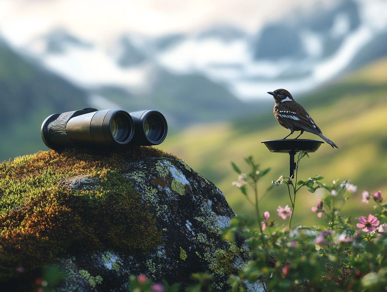 A wide view of Bass Pro Shops in Olathe, KS, showcasing their selection of binoculars