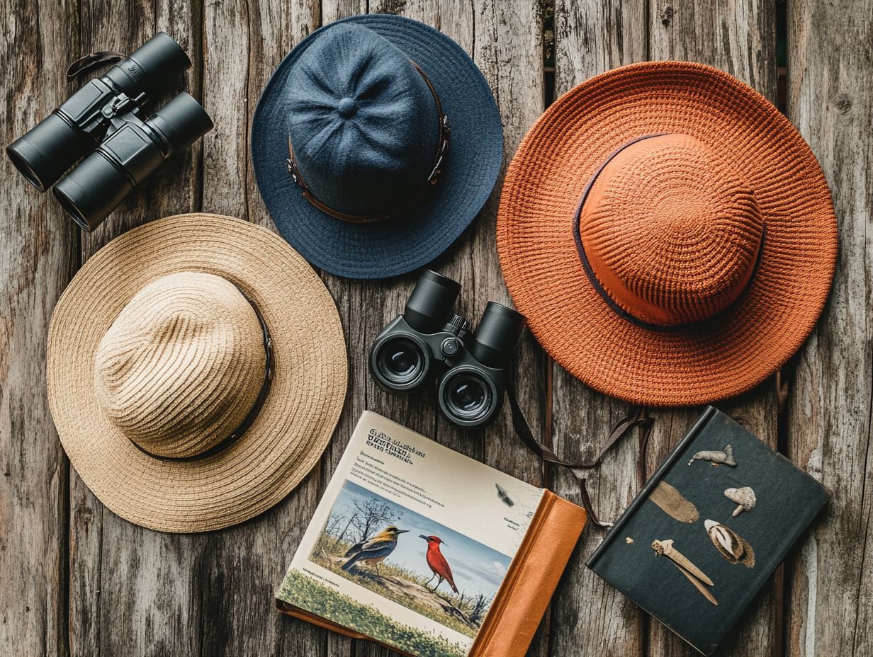 Stylish Sun Hats for Bird Watching