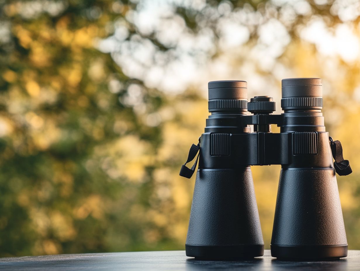 A comparison of binoculars and spotting scopes for outdoor activities