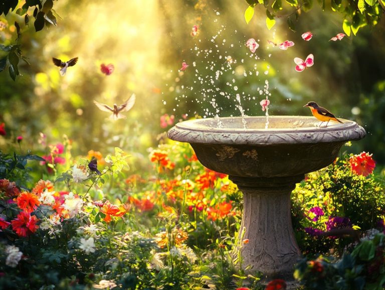 Bird Bath Design Tips for a Beautiful Garden