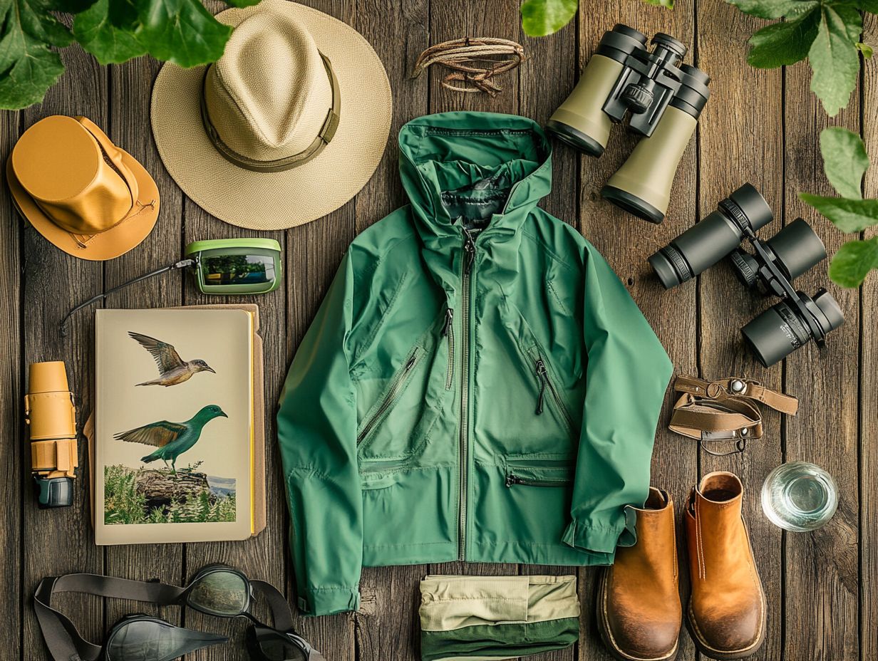 Bird Watching Clothing Guide Image