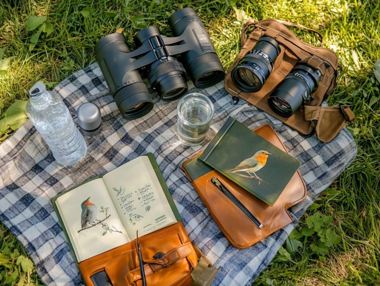 Bird Watching Gear Essentials for Day Trips