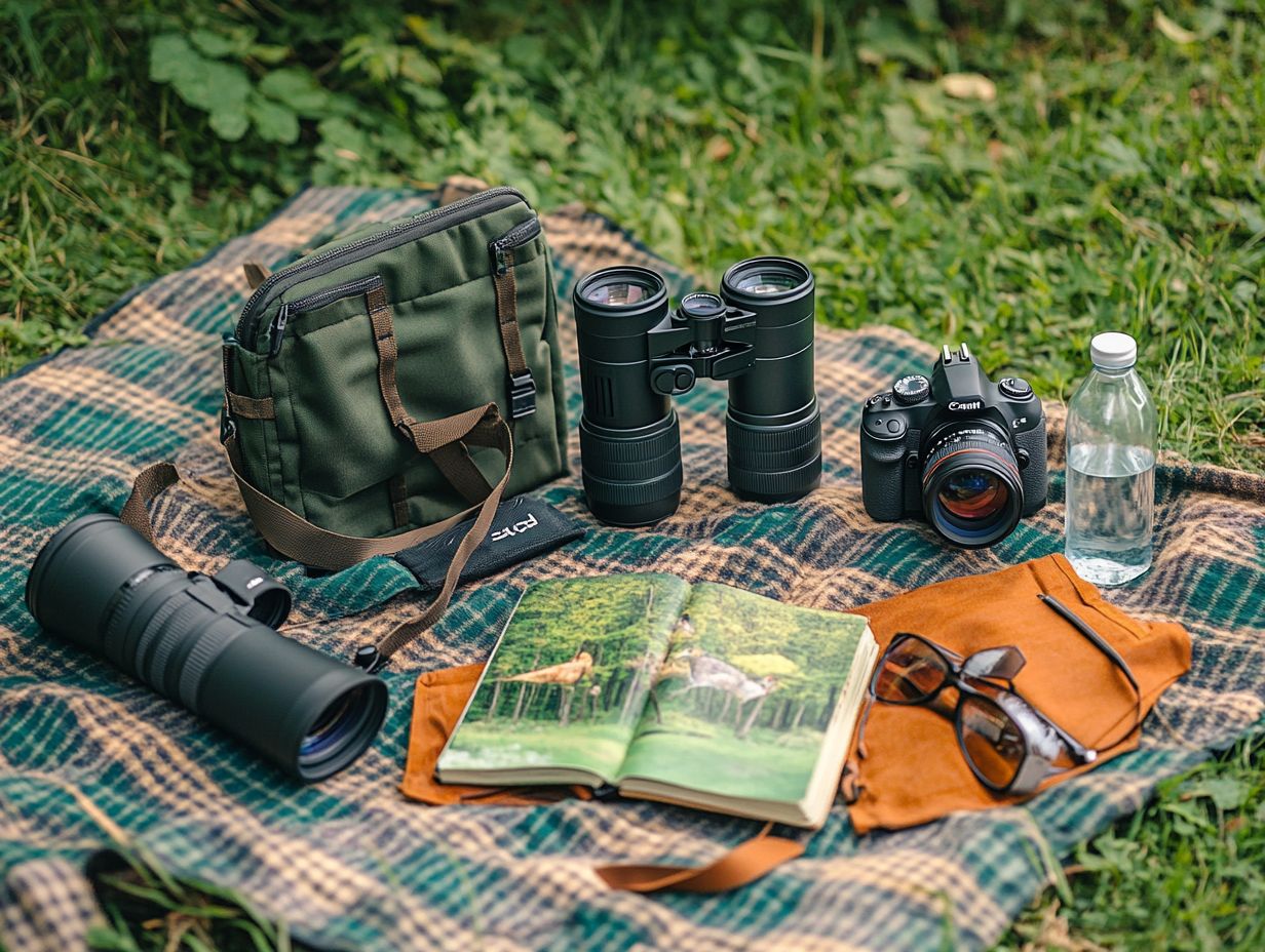 Essential gear and considerations for birdwatching