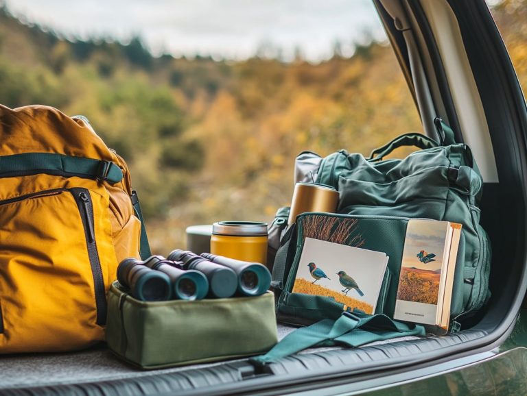 Bird Watching Gear: What to Keep in Your Car