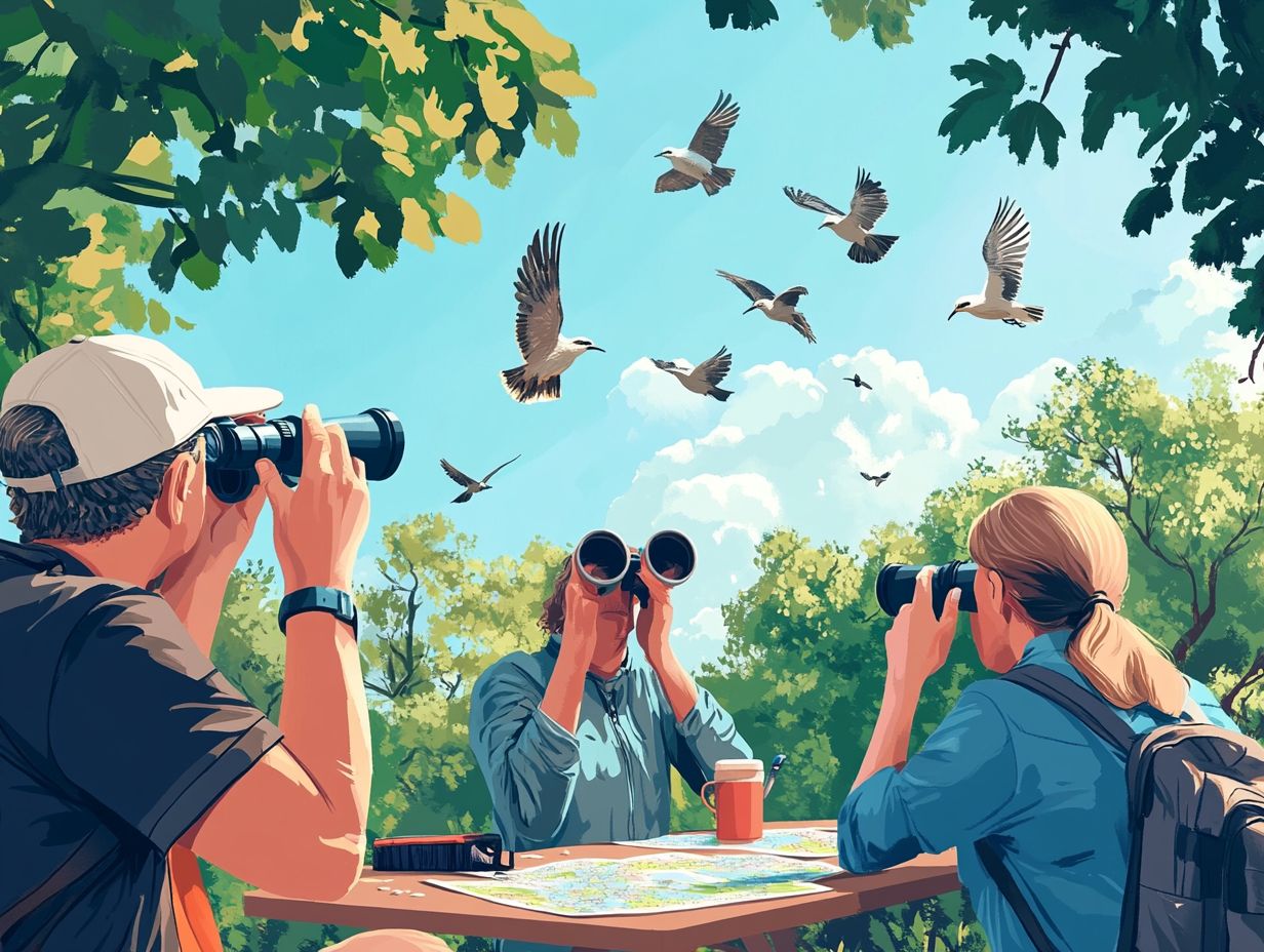 Beautiful birding locations in North America