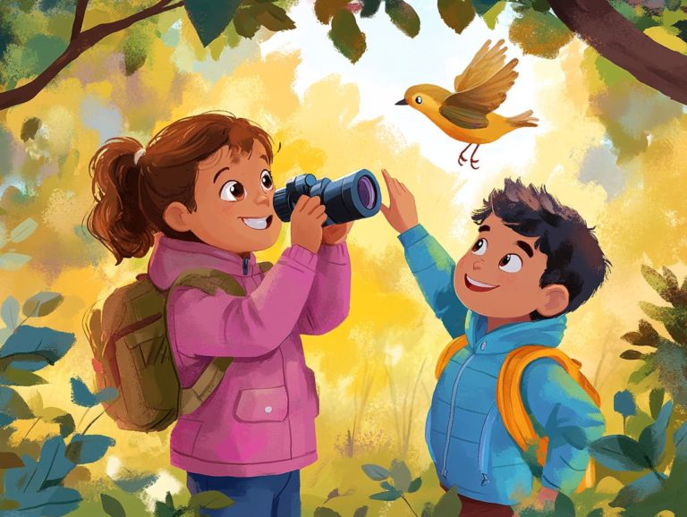 Can Kids Get Involved in Bird Watching?