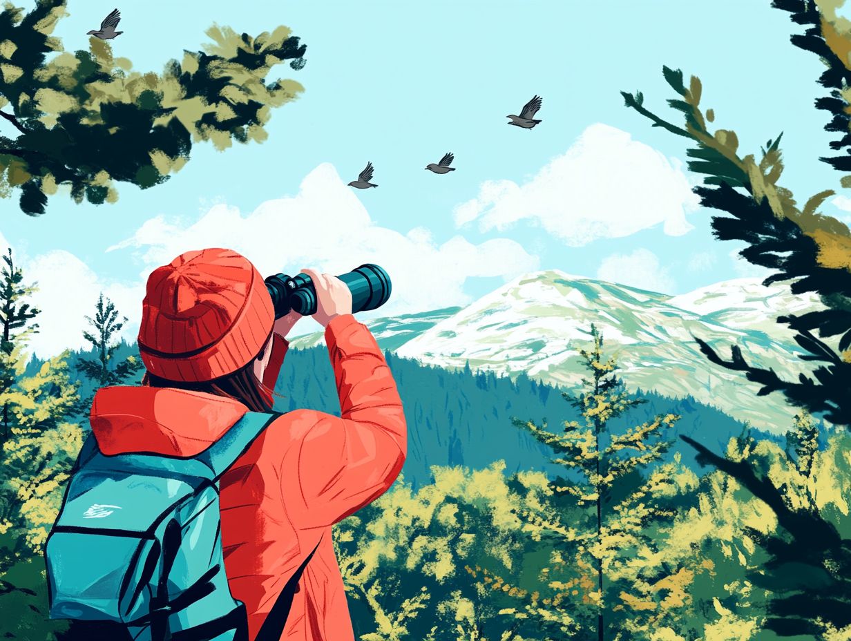 Choosing binoculars for bird watching