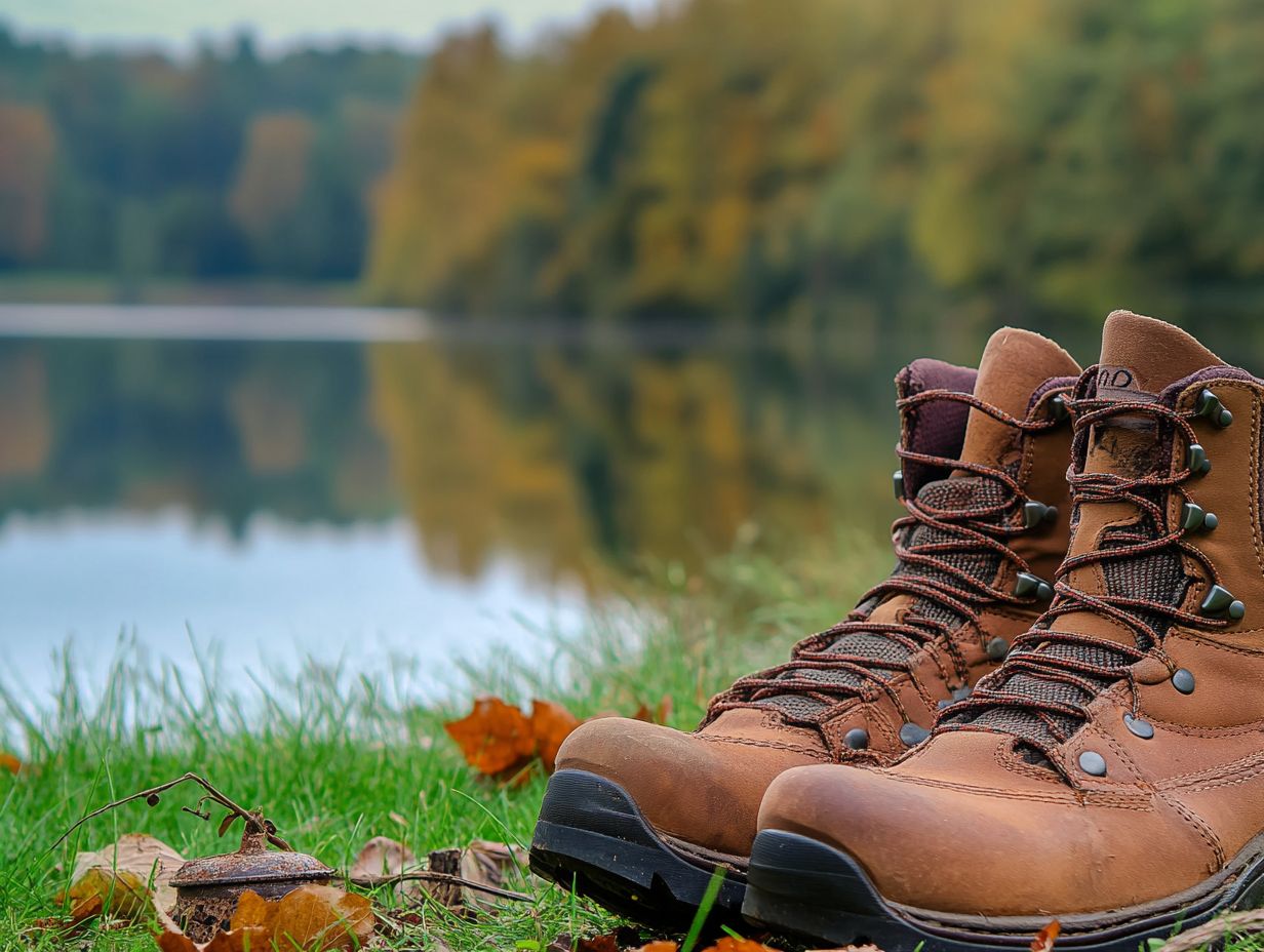 Example of Supportive and Cushioned Bird-Watching Footwear