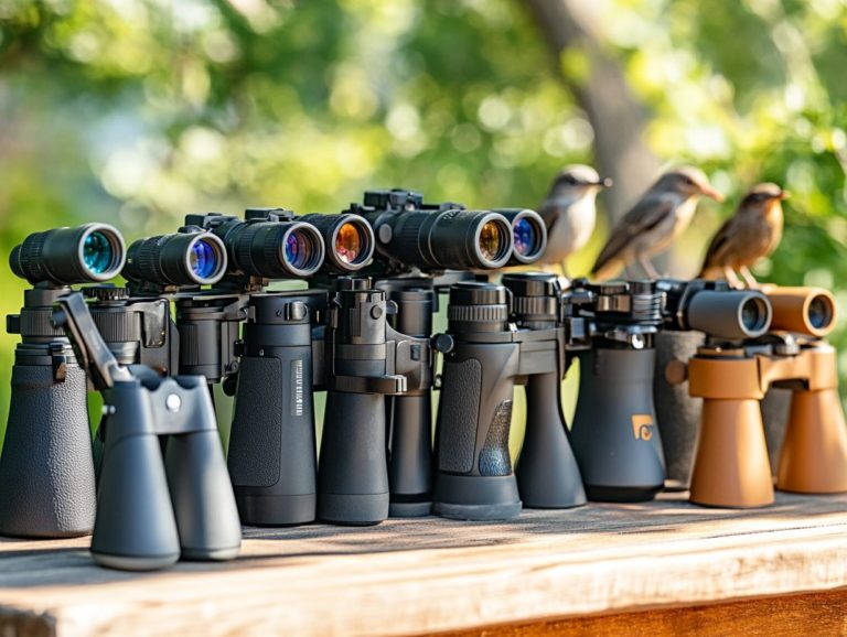 Comparing Different Types of Binoculars for Birding