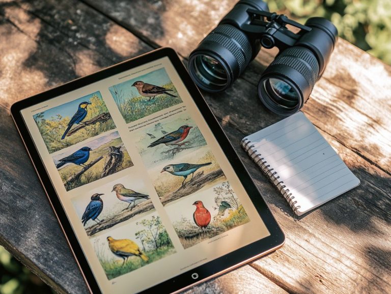 Comparing Digital vs. Print Bird Field Guides