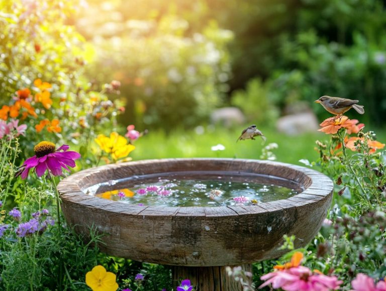 DIY Bird Bath Ideas for Your Backyard