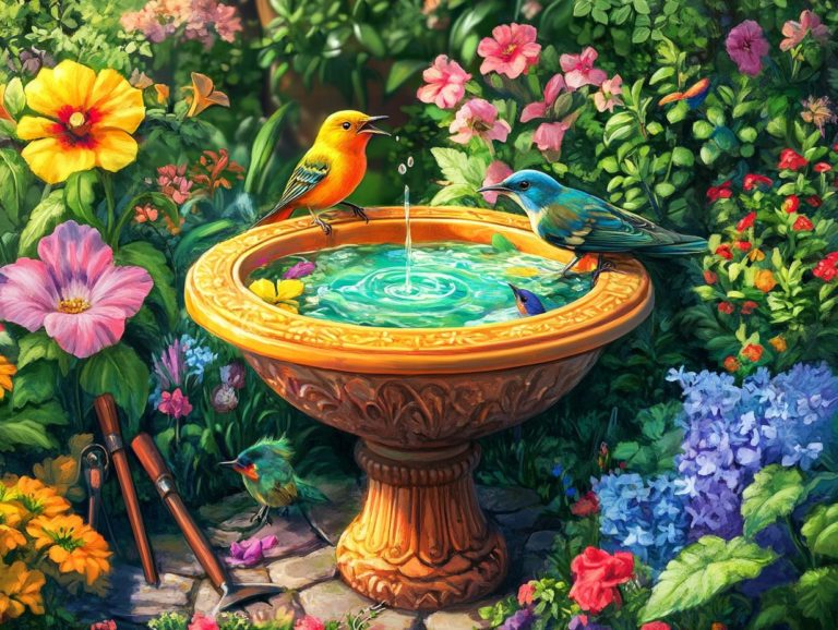 Essential Bird Bath Care Tips