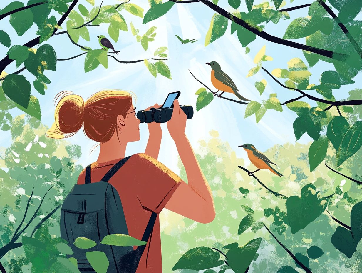 6. How to Use Birdwatching Apps Effectively