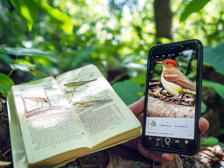 Field Guides vs. Apps: Which is Better for Birding?