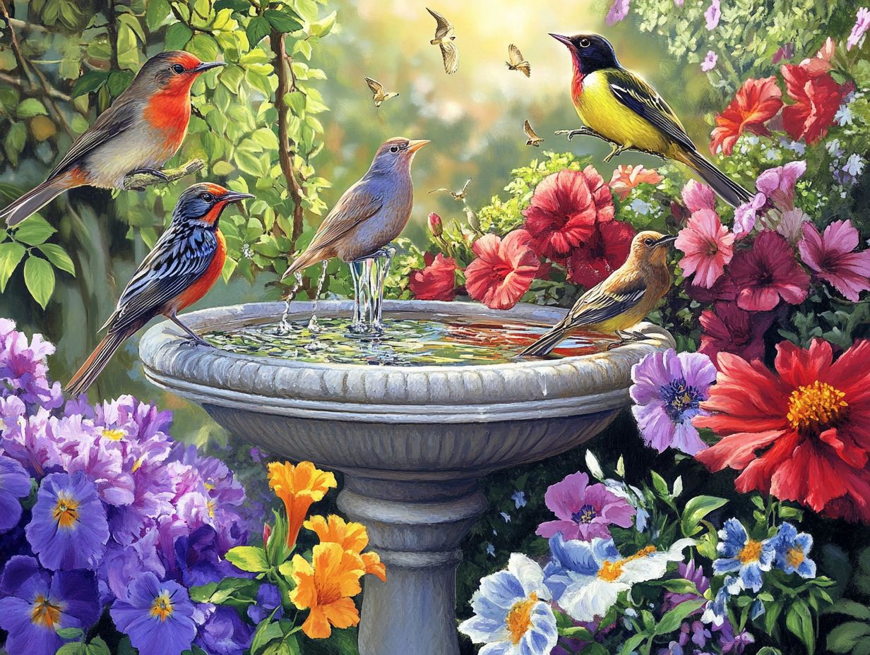 Maintaining Your Bird Bath