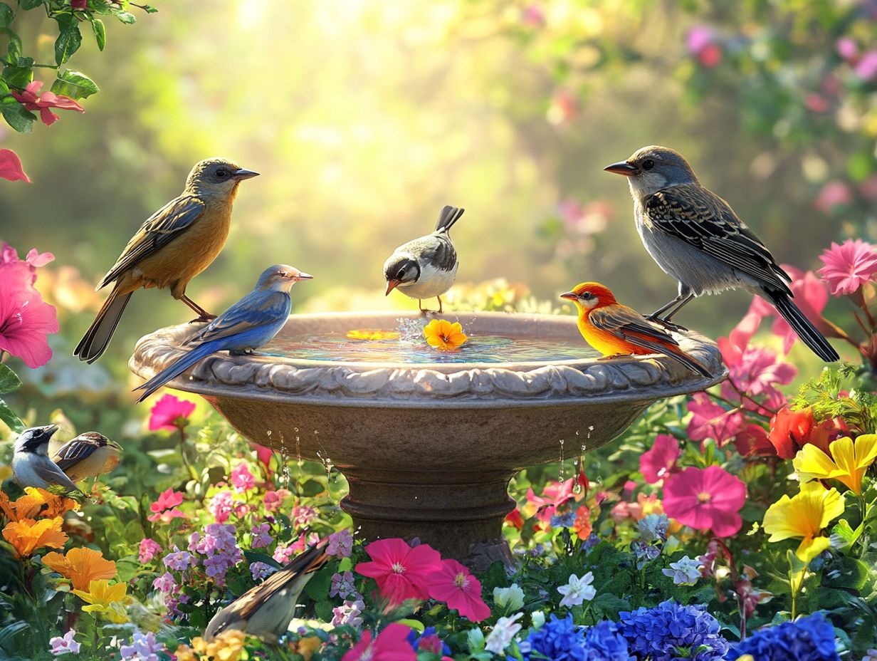 Types of Bird Baths