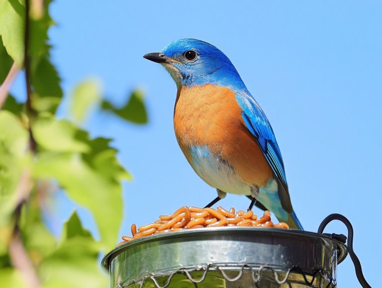 How to Attract Bluebirds with Feeders