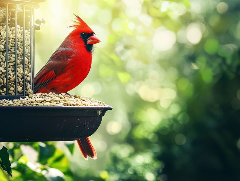 How to Attract Cardinals with Feeders