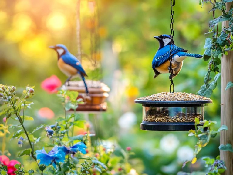 How to Attract Rare Birds with Feeders