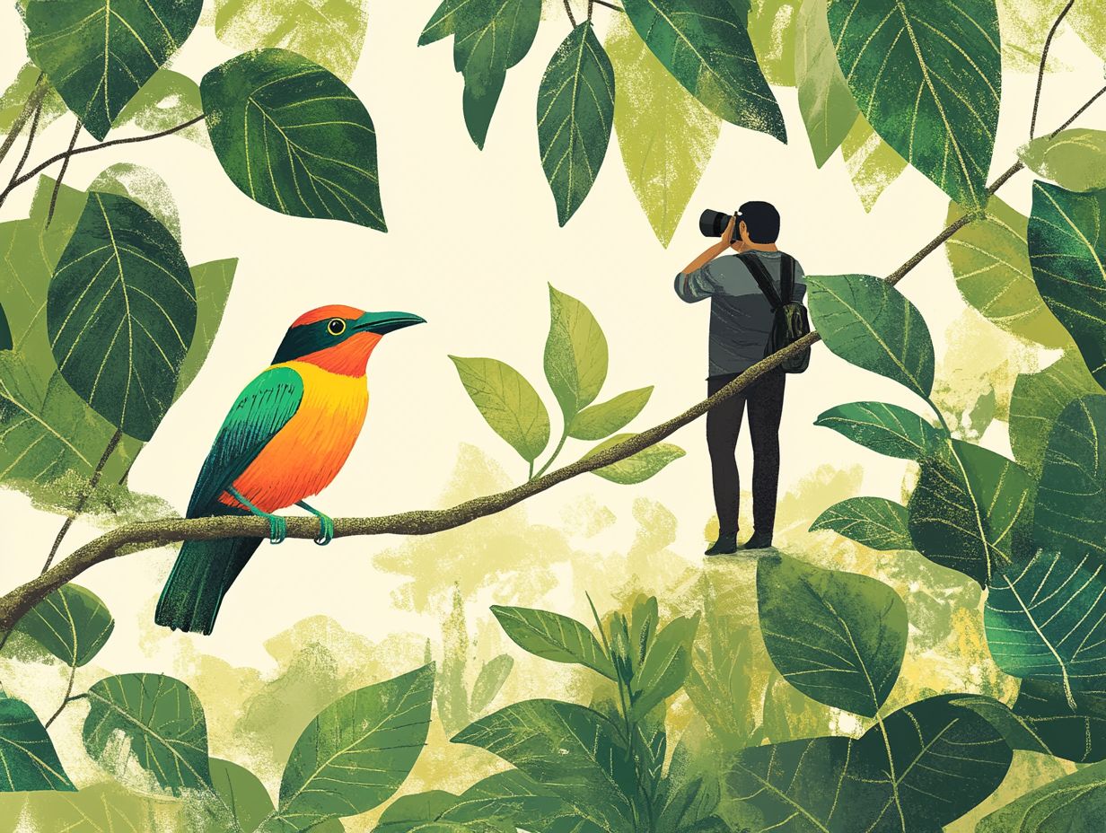 A high-quality DSLR camera ideal for bird photography