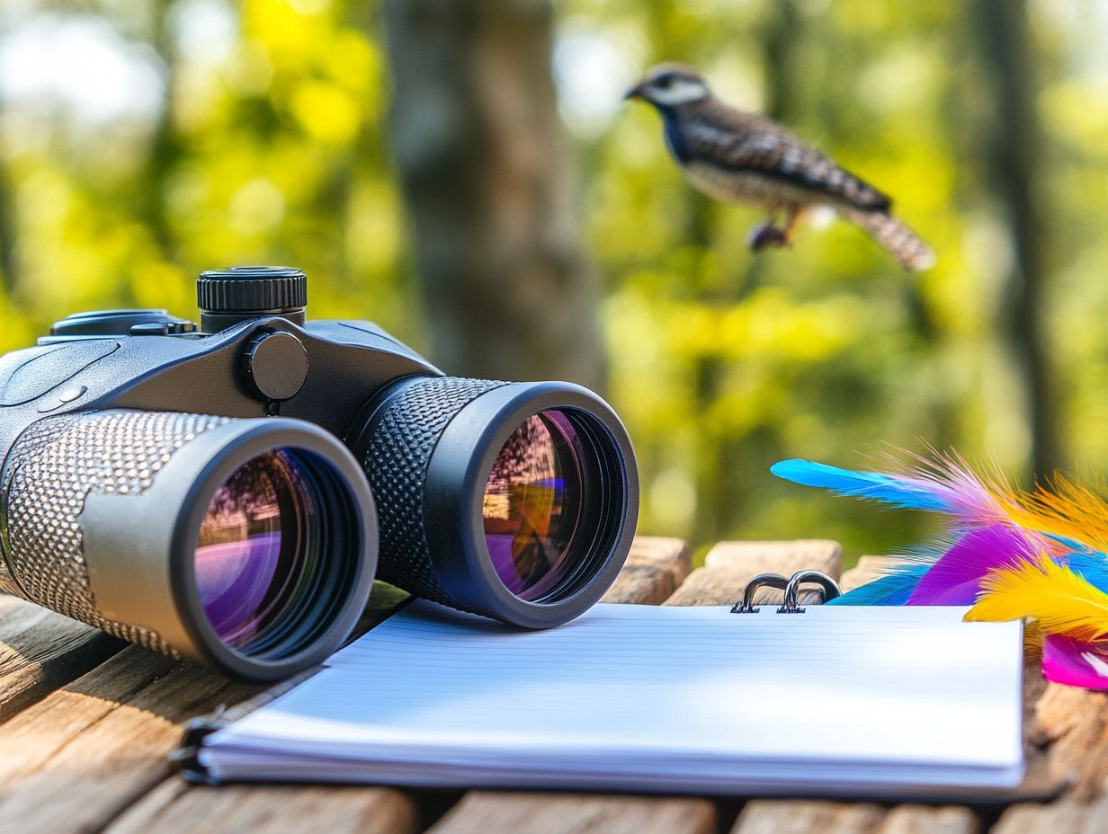 What factors should I consider when choosing binoculars for bird watching?