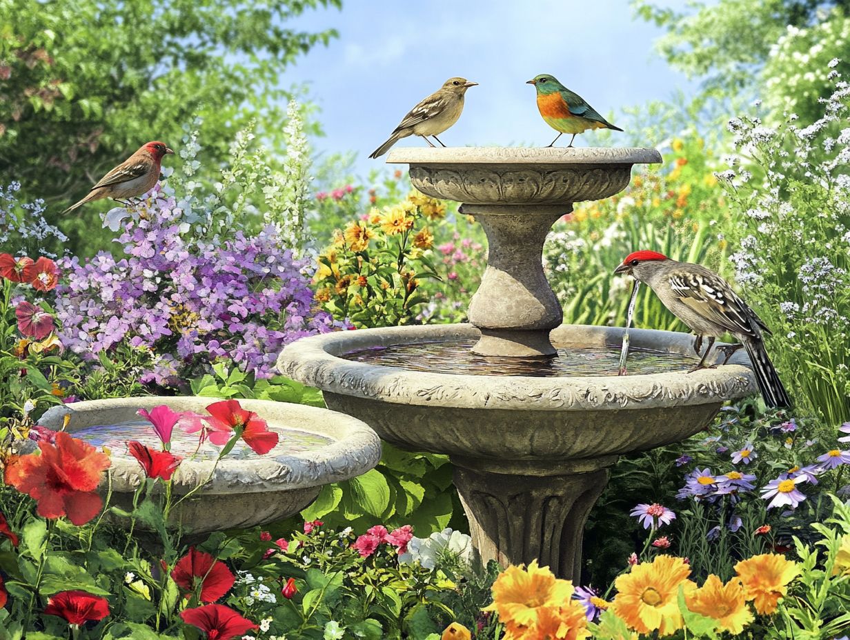 Creative DIY Bird Bath Ideas for Attracting Birds