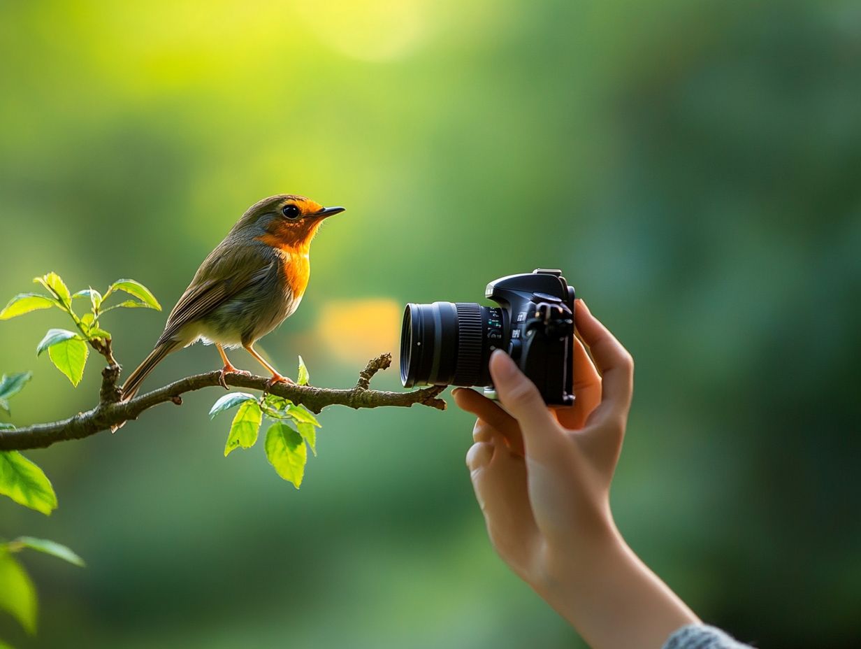 Infographic summarizing key takeaways for choosing a flash for bird photography