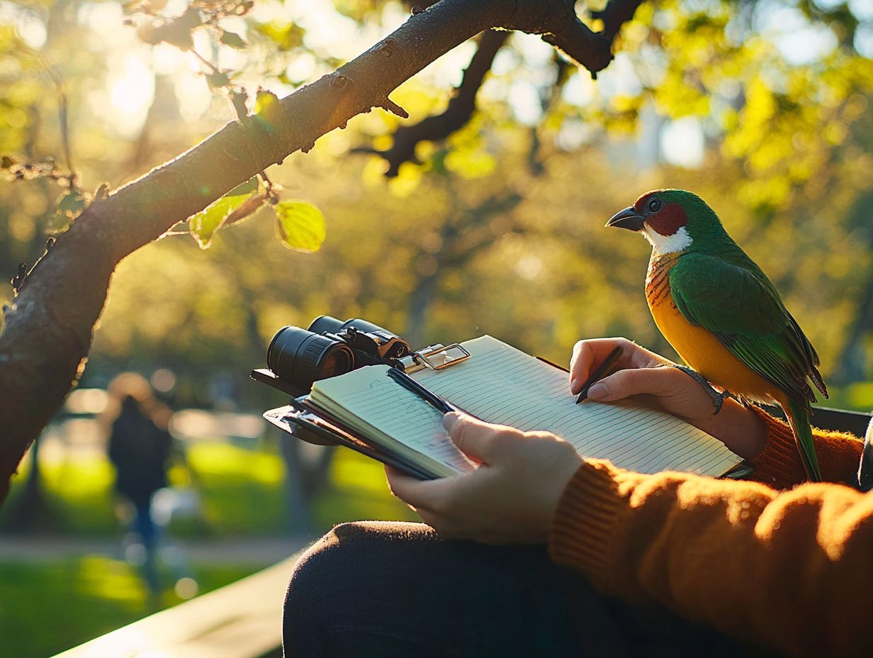 Explore types of birdwatching documentation