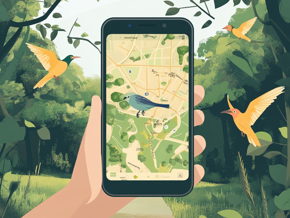 Step-by-Step Guide on Organizing Bird Sightings Using Apps