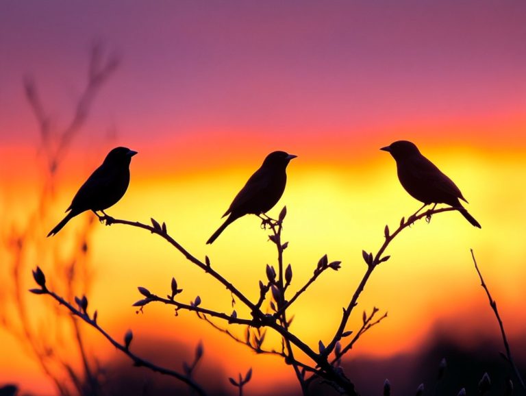 How to Photograph Birds at Dusk