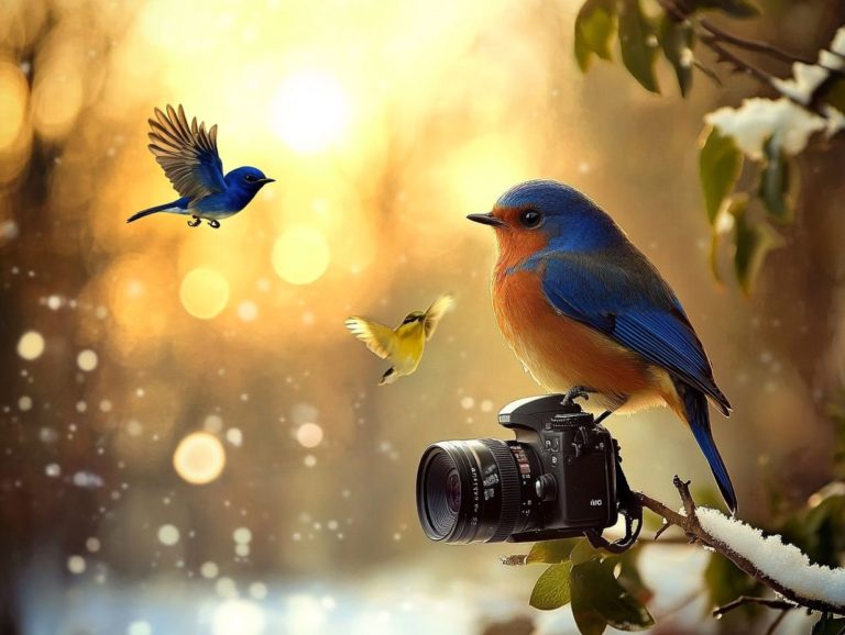 How to Photograph Birds with Different Backgrounds