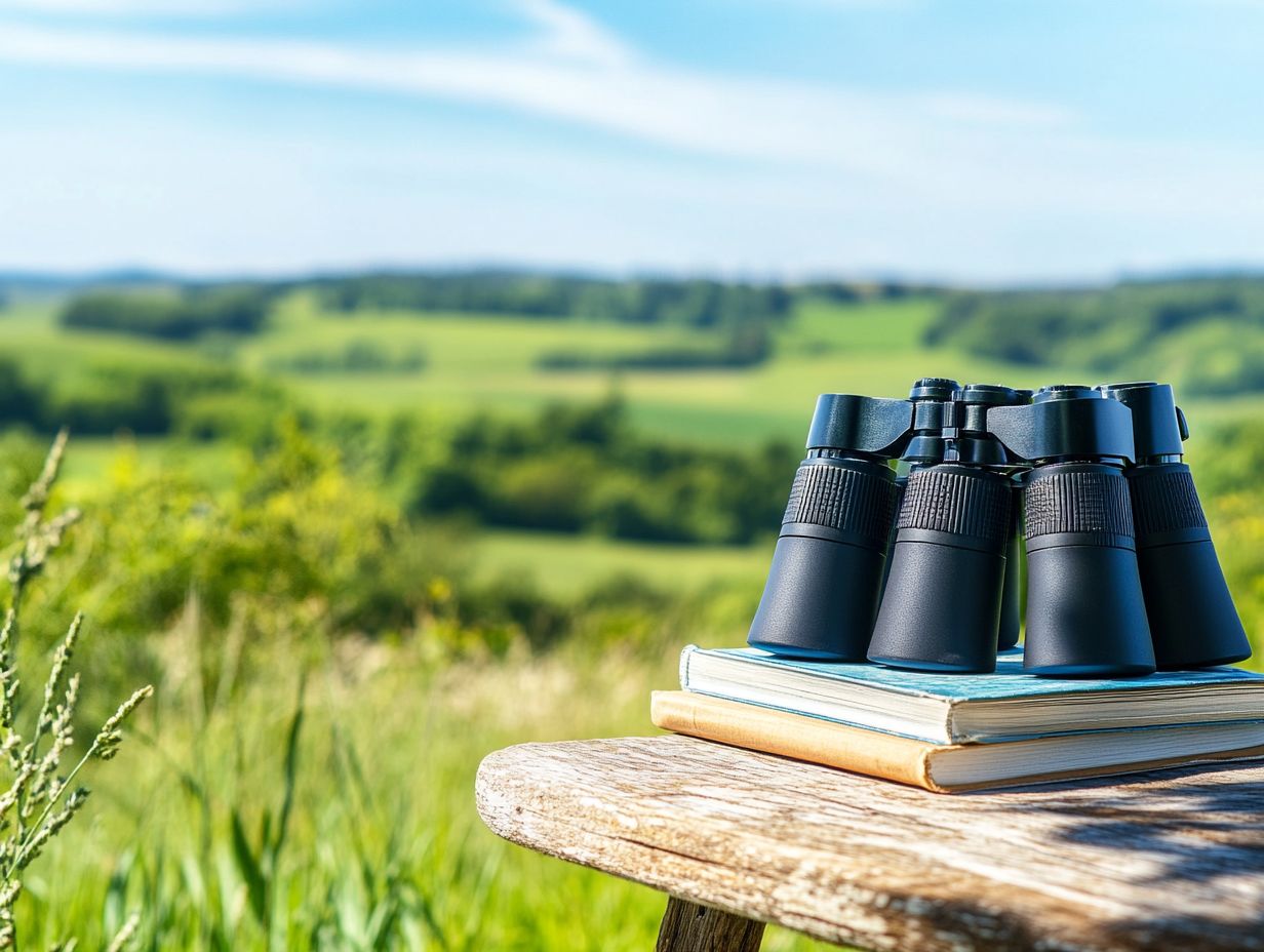 Image showing key factors to consider when selecting binoculars for extended use