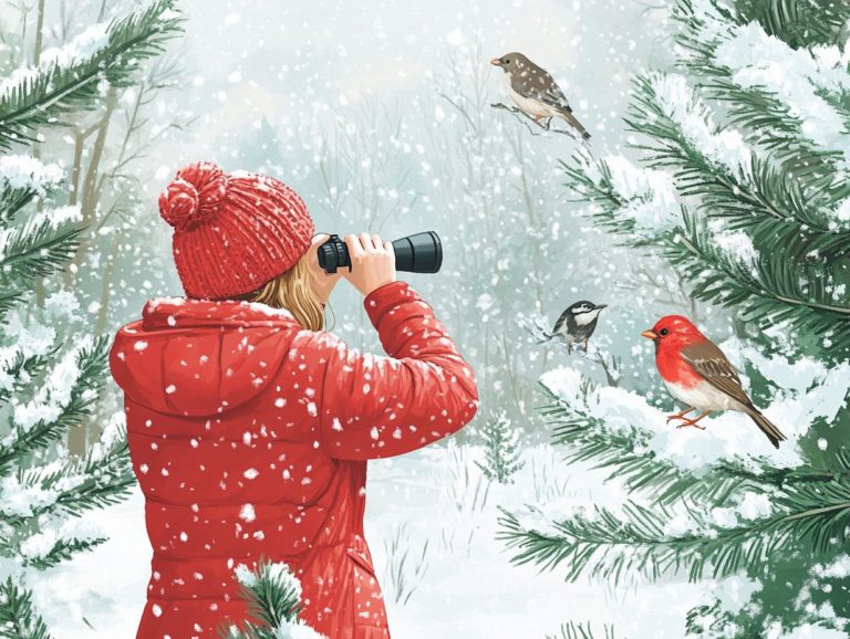 How to Select the Right Gear for Birding in Winter