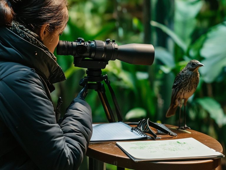 How to Use a Spotting Scope for Bird Identification