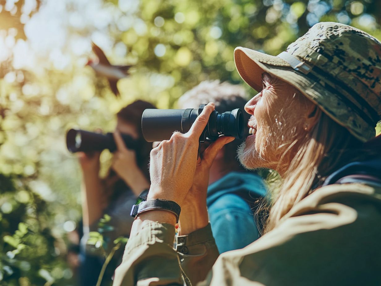 Group Bird Watching Safety