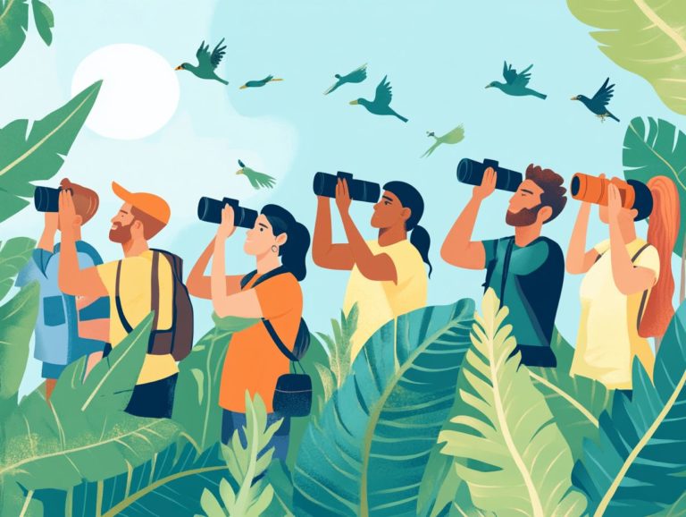 How to Use Binoculars for Bird Watching in Groups