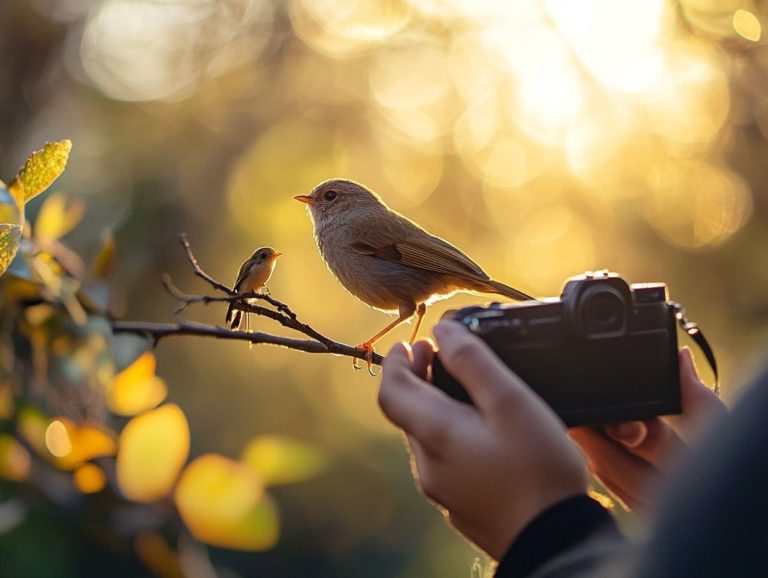 How to Use Burst Mode for Bird Shots