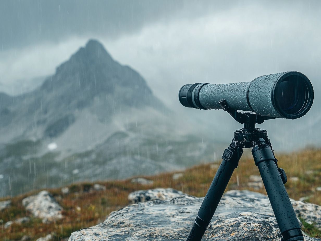 How to Protect Your Spotting Scope in Extreme Weather Conditions